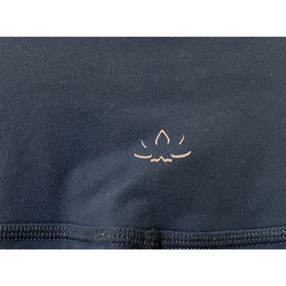 Beyond Yoga Women's Small Teal Tie Dye Mesh Side Panel Leggings 22" x 26" USA - Picture 7 of 9